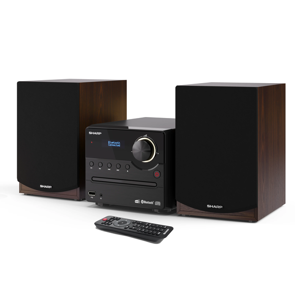 Hi-Fi systém Sharp XL-B517D(BR) s Bluetooth a CD, 45W