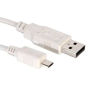 VALUE USB 2.0 Kabel, USB A ST - Micro USB B ST, wei, 0,15 m