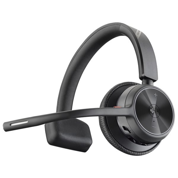 HP Poly Voyager 4310 Microsoft Teams (USB Type-C) Wireless Mono Headset + Állvány + BT700 - Fekete