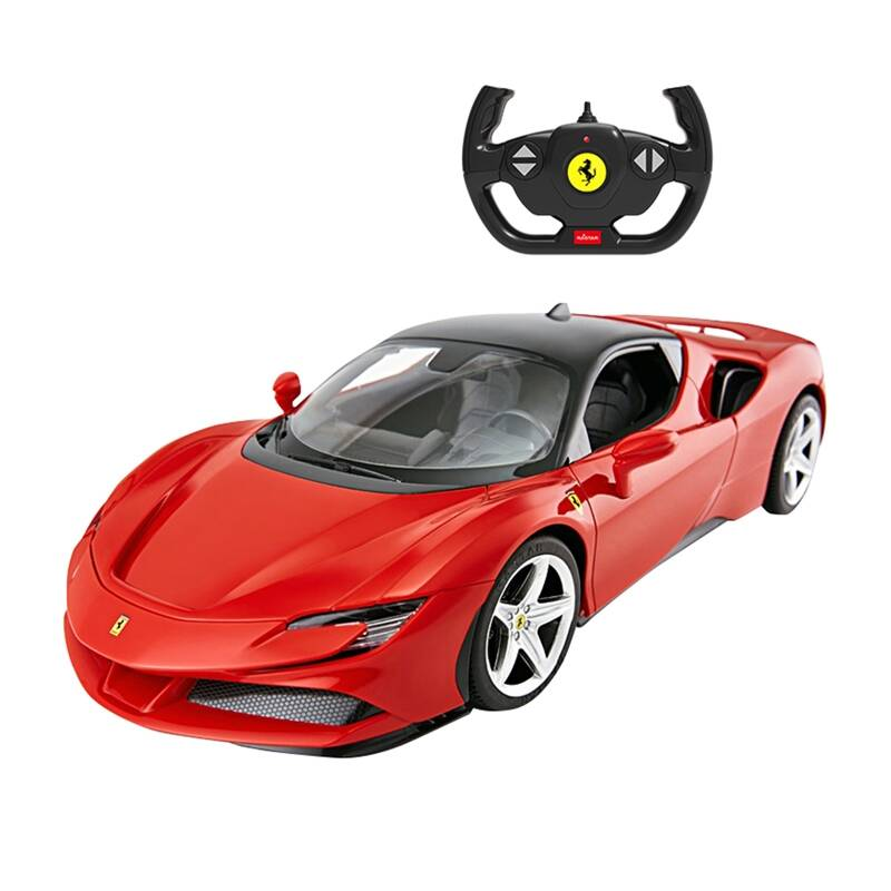 Rastar R/C Ferrari SF90 Stradale távirányítós sportautó 1:14 - Piros (97300)