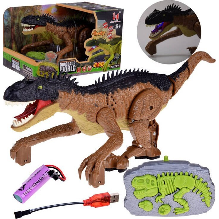 Barna Dinoszaurusz Távirányítós Játék (RC0632 BR)