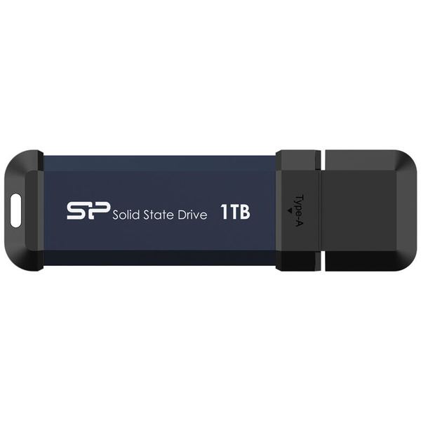 Външен SSD Silicon Power MS60 Blue 500GB, USB-A 3.2 Gen2
