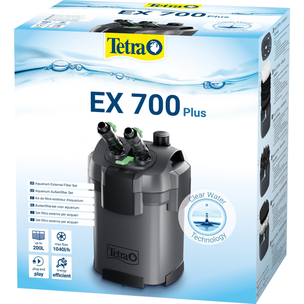 Tetra Ex Plus 700 Külső Szűrő - 100-200 L