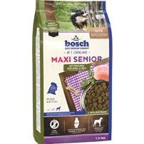 Bosch Hundefutter Maxi Senior Geflügel, 1er Pack (1 x 12.5 kg) 12,5 kg Baromfi, Rizs