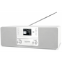 Радио часовник, TechniSat, DIGITRADIO 370 CD IR, DAB +, FM и интернет, CD устройство, USB, Дистанционно управление, 10 W, Бял