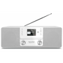 Радио часовник, TechniSat, DIGITRADIO 370 CD IR, DAB +, FM и интернет, CD устройство, USB, Дистанционно управление, 10 W, Бял