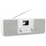 Радио часовник, TechniSat, DIGITRADIO 370 CD IR, DAB +, FM и интернет, CD устройство, USB, Дистанционно управление, 10 W, Бял