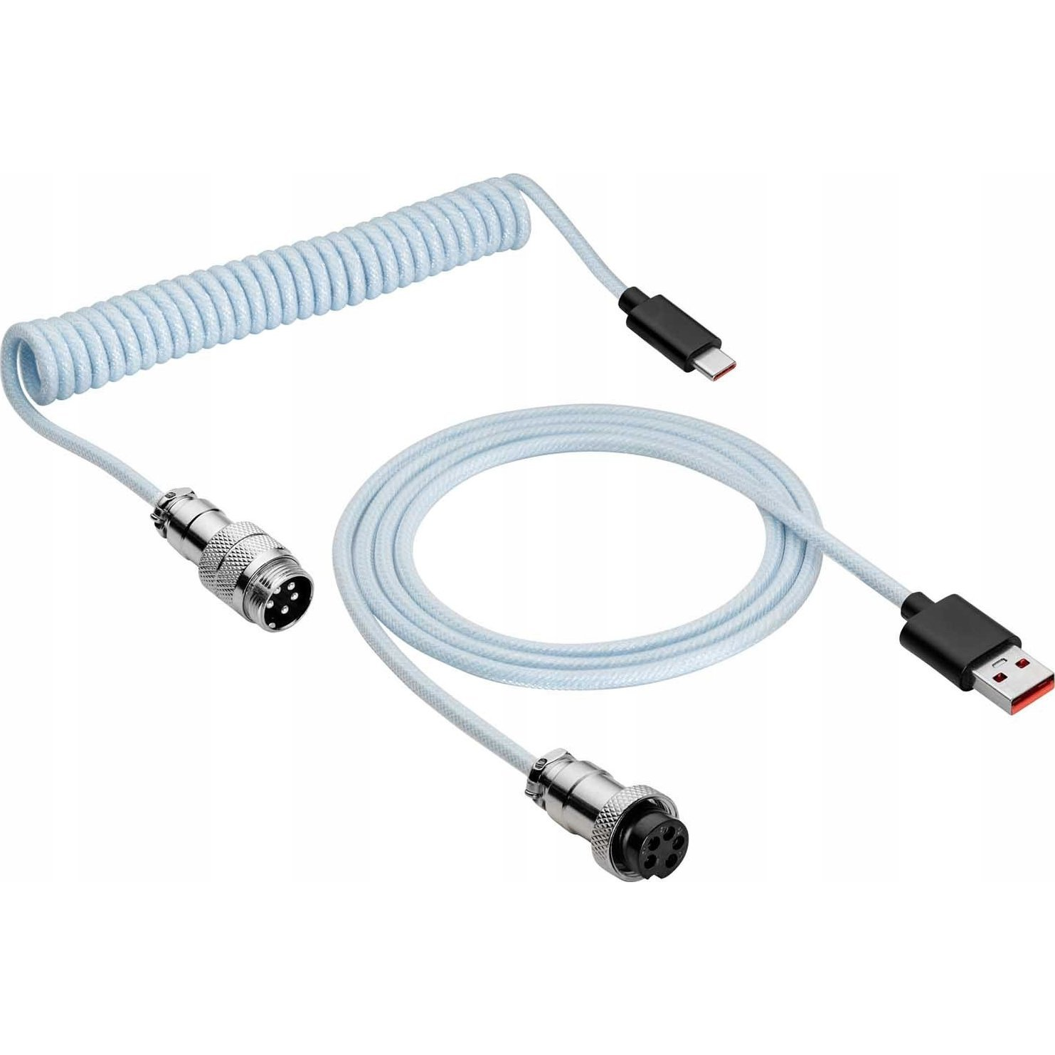 Akyga USB kábel USB 2.0 USB-C® dugó, USB-A dugó 3.00 m Fehér AK-USB-48 (AK-USB-48)