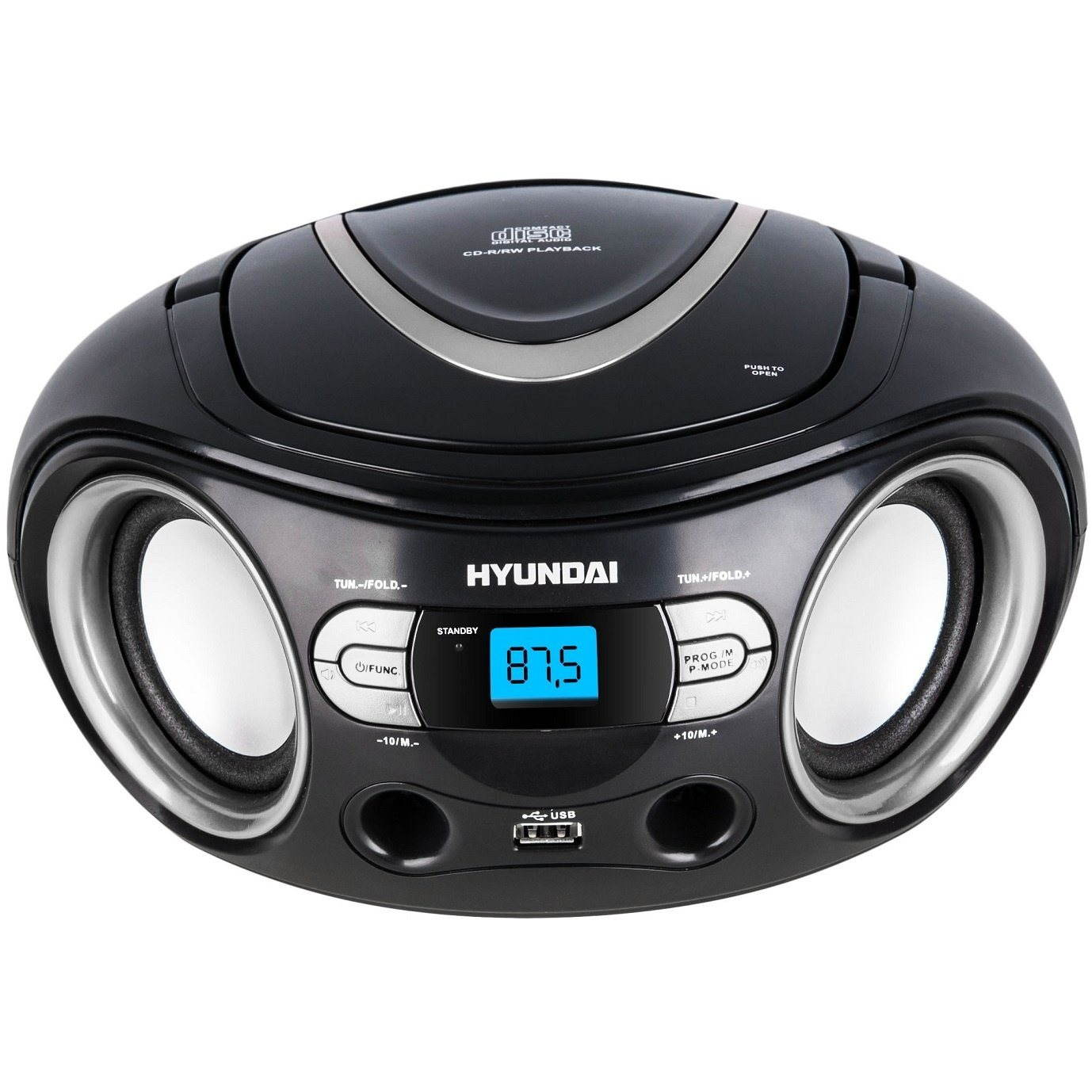 Hyundai TRC 533 fekete és ezüst (HYUTRC533AU3BS)