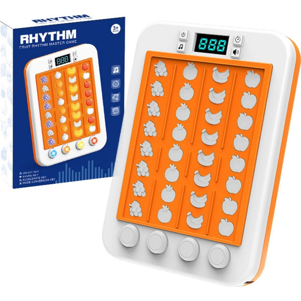 Elektronikus Ritmikus Játék Fruit Lights Hangok Pink 21324