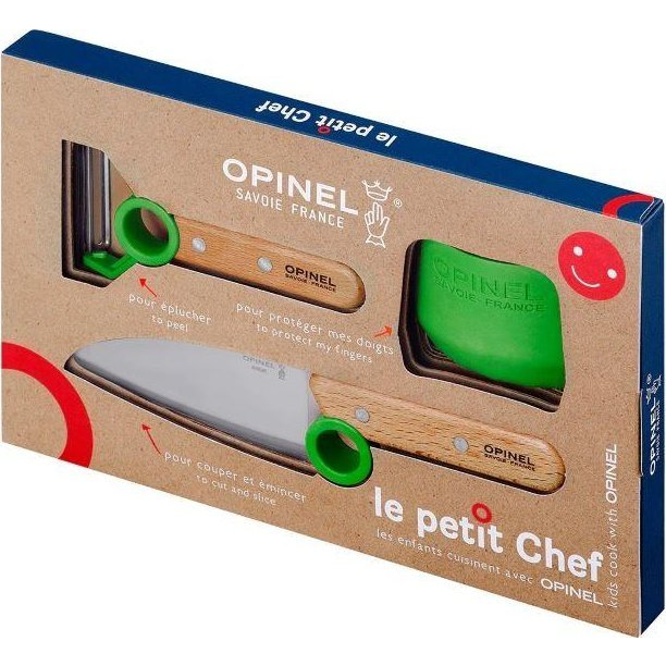 Opinel Le Petit Chef Készlet Zöld (002577)