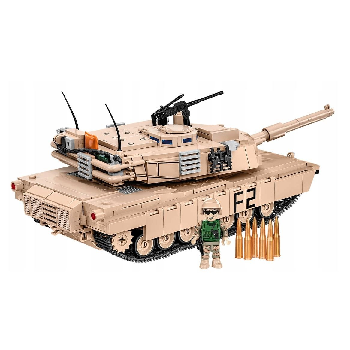 Cobi M1A2 Abrams tank 975 darabos építő készlet (2622)