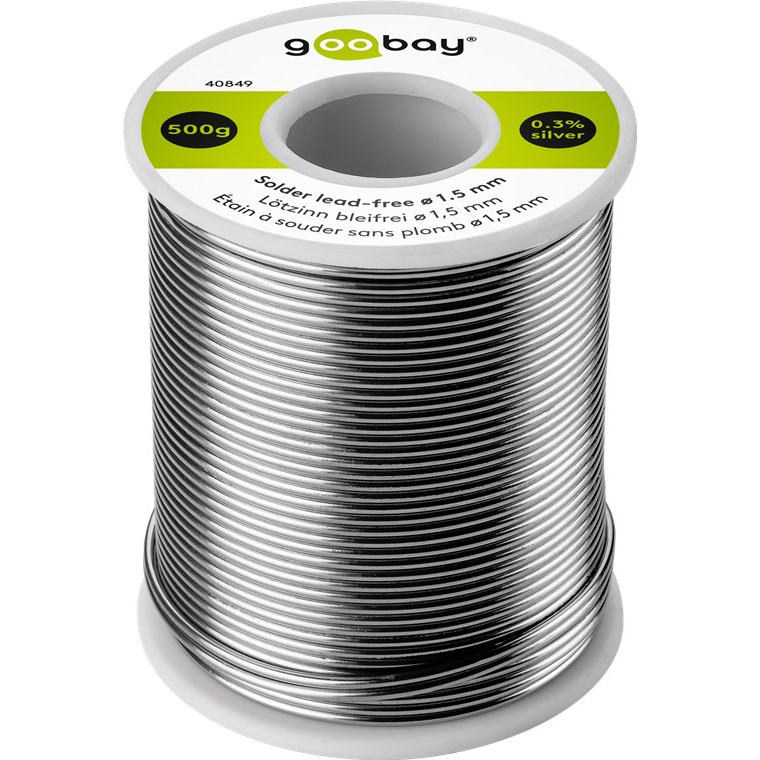 Goobay 40849 Ólommentes forrasztószál ø1.5 mm - 500g (40849)