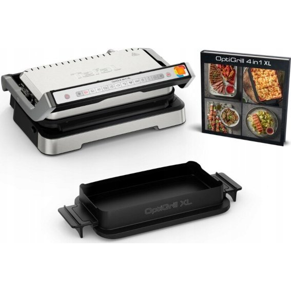 Elektrický gril Tefal OptiGrill XL kontaktní, skládací 2200 W
