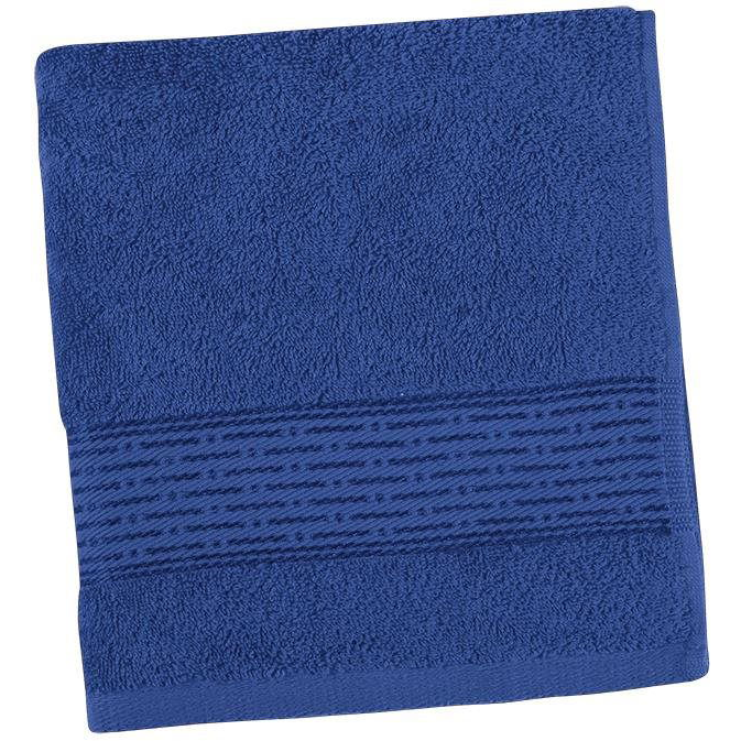Bellatex Terry Collection Stripe - Towel 17/26 - 70 × 140 cm - dark blue (253)