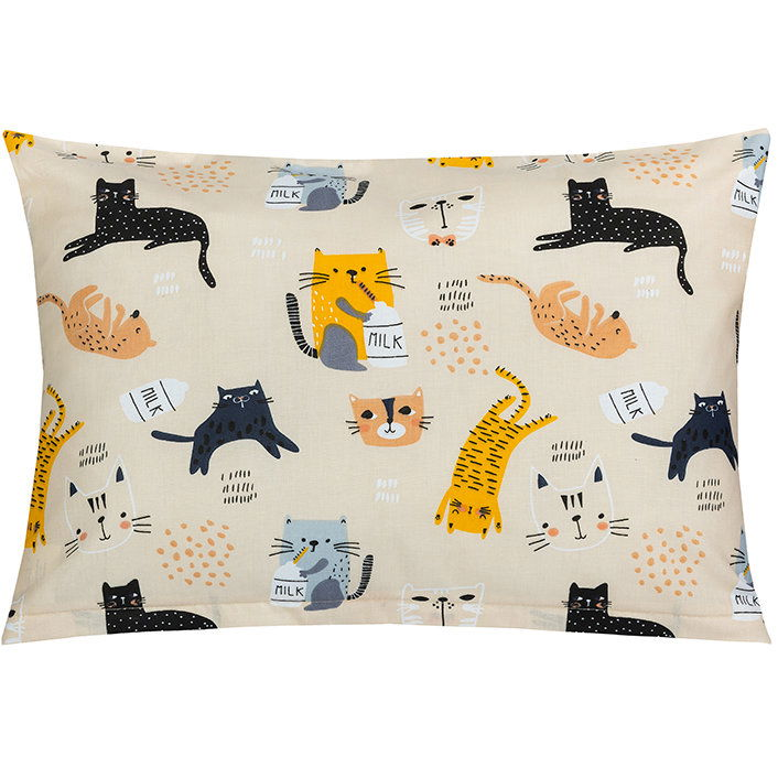 Bellatex 45/091 Viola párnahuzat, 40×60 cm, cicák (12412)