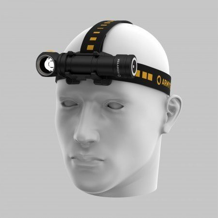 ArmyTek Wizard C2 Pro Max LR Warm LED Kézilámpa Övcsíptetővel, Tokkal Akkuról üzemeltetett 3870 lm 151 g