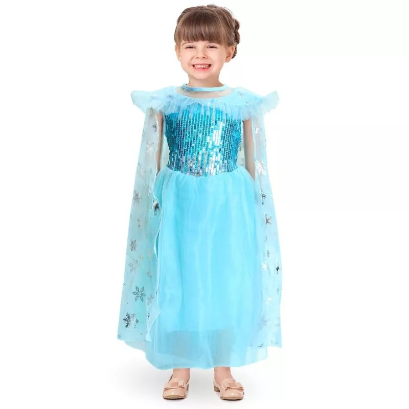 Hókirálynő jelmez - 95-110cm (BDDS)