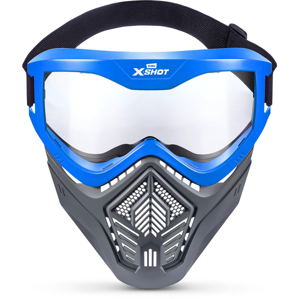 X-SHOT Face Mask (blau/grau)