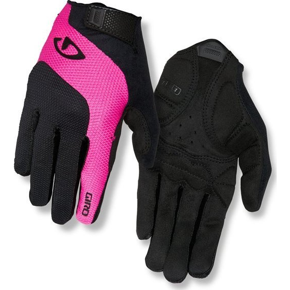 Giro Rękawiczki damskie GIRO TESSA GEL LF długi palec black bright pink roz. XL (obwód dłoni 205-210 mm / dł. dłoni 196-205 mm) (NEW)
