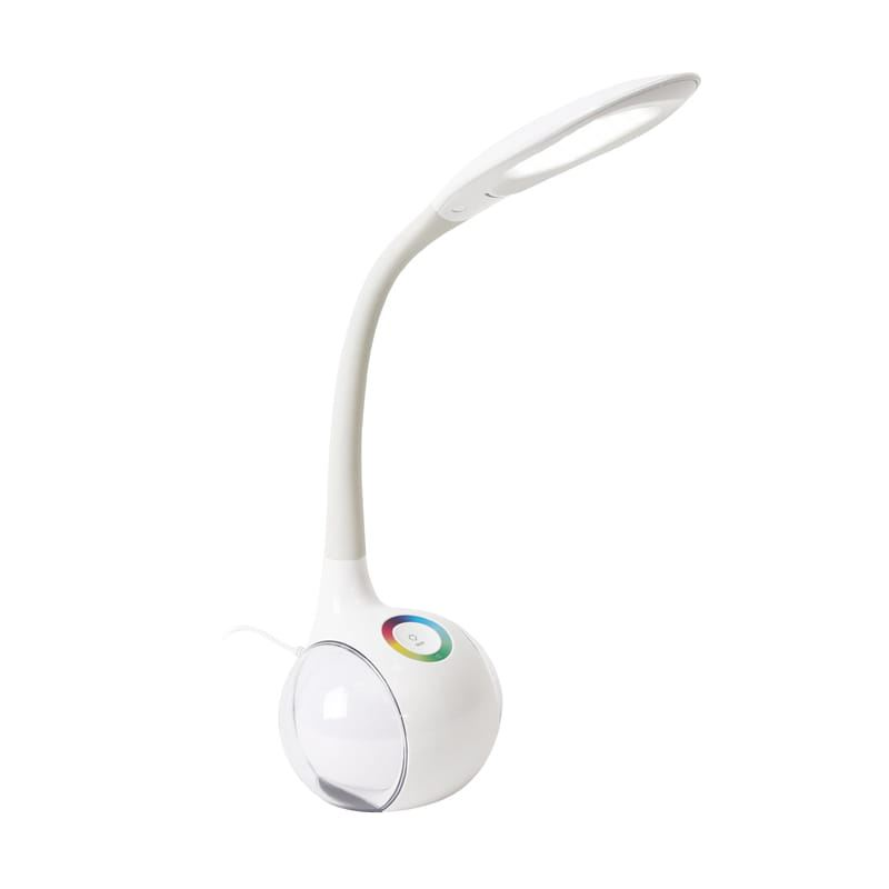 Platinet LED asztali lámpa és éjjeli fény 7W fehér (PDL20) (PDL20)