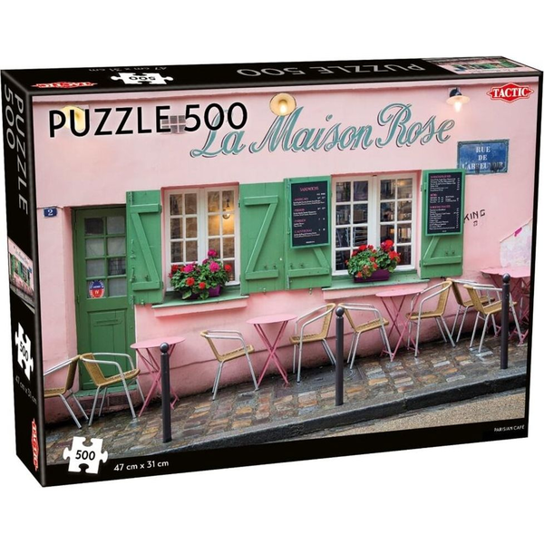 Tactic Parisian Cafe 500 pcs Legpuzzel 500 stuk(s) Liggend