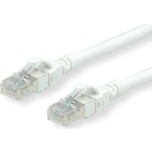 ROLINE Patchkabel Cat.6 S/FTP (PiMF), Component Level, LSOH, wei, 0,3 m