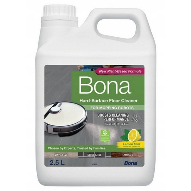Bona Univerzális Padlótisztító folyadék Robotporszívókhoz Citrom Illattal 2,5L (WM740241052)