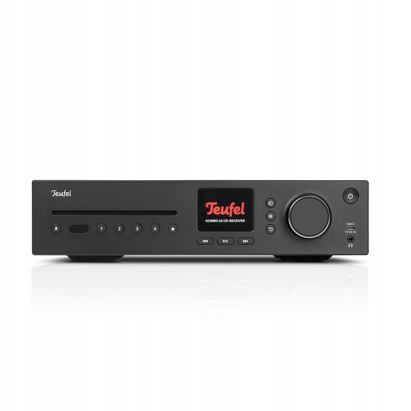 TEUFEL KOMBO 62 Mk2 CD-Receiver fekete