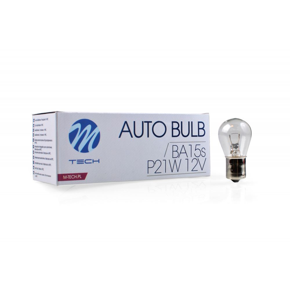 M-Tech BA15s, P21W halogén izzó 12V, 1db (72Z14) (72Z14)
