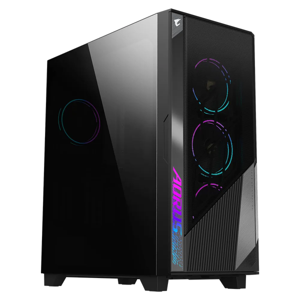 GIGABYTE GB-AC500G компютърна кутия Midi Tower Черен