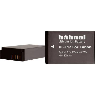 Kamera akku Hähnel Megfelelő eredeti akku LP-E12 7.2 V 850 mAh HL-E12 (10001754)