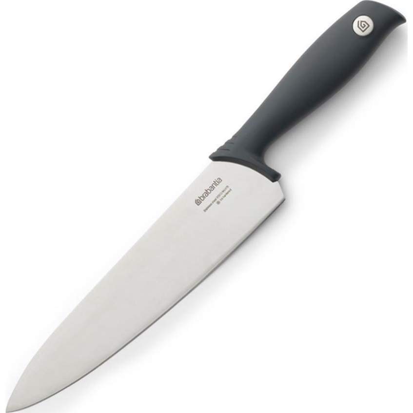 Brabantia Tasty+ Slice & Dice séfkés, beépített ujjvédővel, r.m. acél penge, műanyag markolat - 120640 (120640)