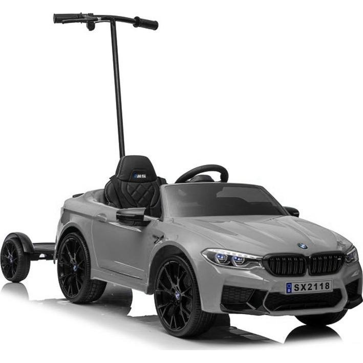 BMW M5 Platformmal Elektromos Kisautó 9586 -12 V, 2 Darab 45 W Motorral, Szülői Távirányítóval, Ezüst (9586)