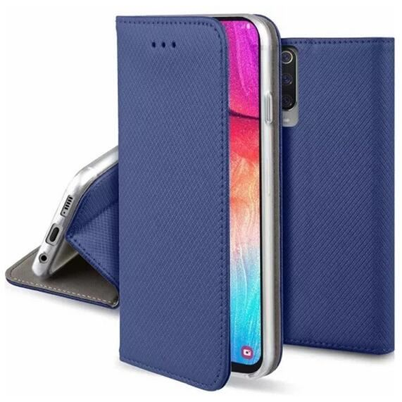 Gigapack Samsung Galaxy A05s (SM-A057F) rombusz mintás fliptok sötétkék (GP-150736)