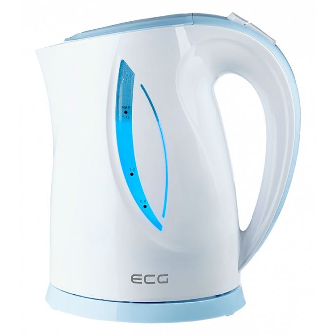ECG RK 1758 blue vízforraló fehér-kék (RK 1758 BLUE)