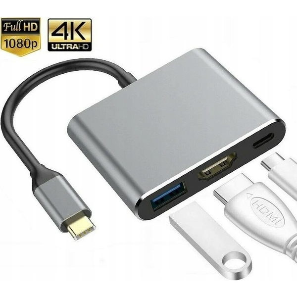 Adapter USB Platinet Platinet adapter Multimedia 3in1 (45984)
