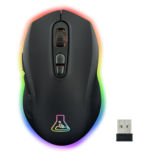The G-Lab Kult Krypton 6400 DPI Wireless Gaming Egér - Fekete