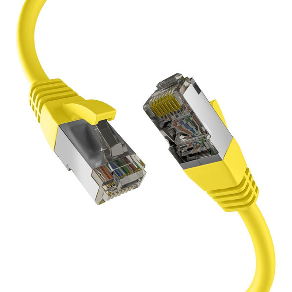 EFB CAT8.1 GELB 1m RJ45 PATCHKABEL S/FTP PIMF