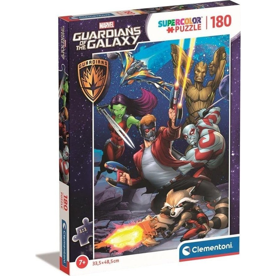 Clementoni Supercolor Marvel guardians of the galaxy Puzzle 180 kusov Komiks (29783 CLM)