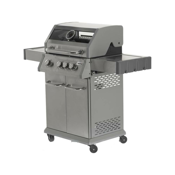 YG.GAS GRILL 3+1 STAINLESS STEEL 11.5KW / GLASS