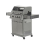 YG.GAS GRILL 3+1 STAINLESS STEEL 11.5KW / GLASS