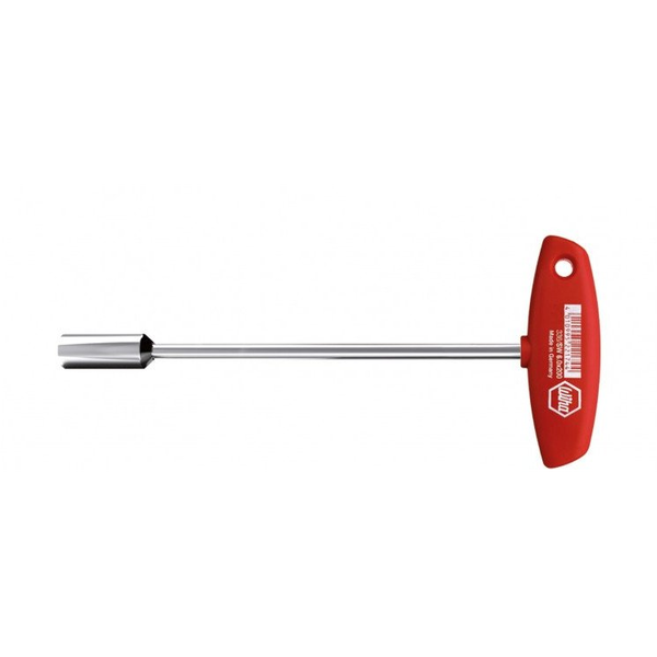 Wiha Sechskant-Steckschlüssel 7x125mm T-Griff plus6 Dugókulcs csavarhúzó Műhely Kulcsszélesség: 7 mm Penge hossz: 125 mm