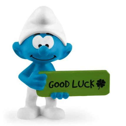 Schleich Hupikék törpike figura 