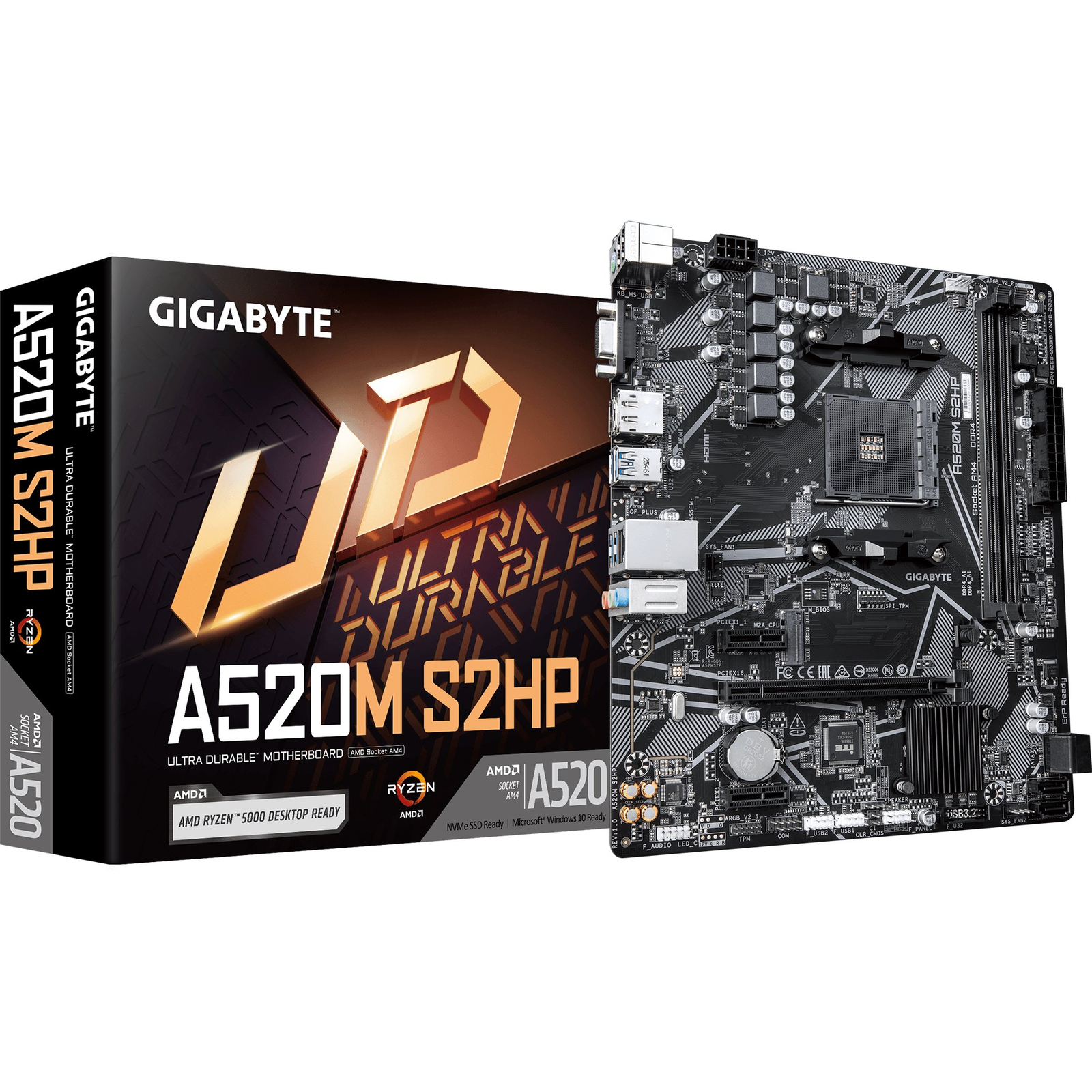 Дънна платка Gigabyte A520M S2HP AM4