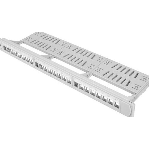 Lanberg Üres patch panel 24 port 1U 19