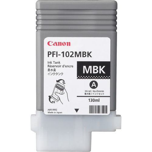 Canon PFI-102MBK inktcartridge Origineel Mat Zwart
