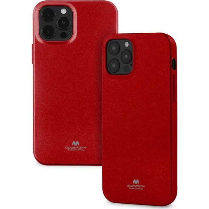 Mercury Jelly Apple iPhone 14 Pro Max szilikon tok, piros (8809887825346)