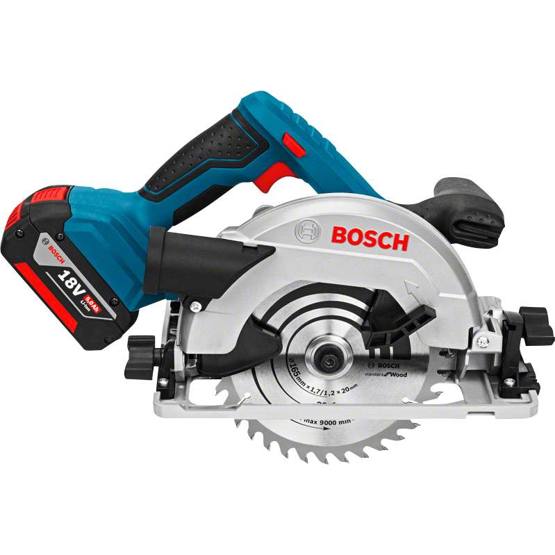 Bosch GKS 18V-57 G Professional 16,5 cm Fekete, Kék 3400 RPM (06016A2106)