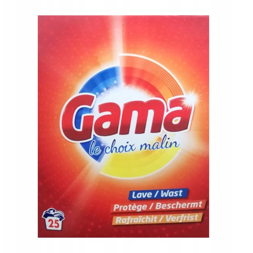 Gama Mosópor 1,625 kg Regular 25 Mosás (15006165)